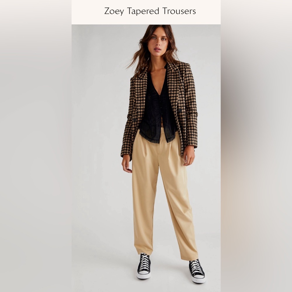 Adjustable Green Free People Pants/Trousers